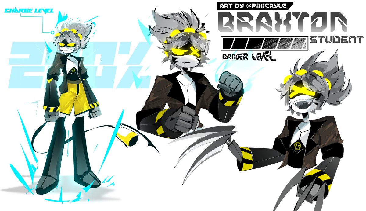 Pixicryle's tweet photo. Ref sheet Comm for @/BlazeFarron https://t.co/eFvz2tC9Tl