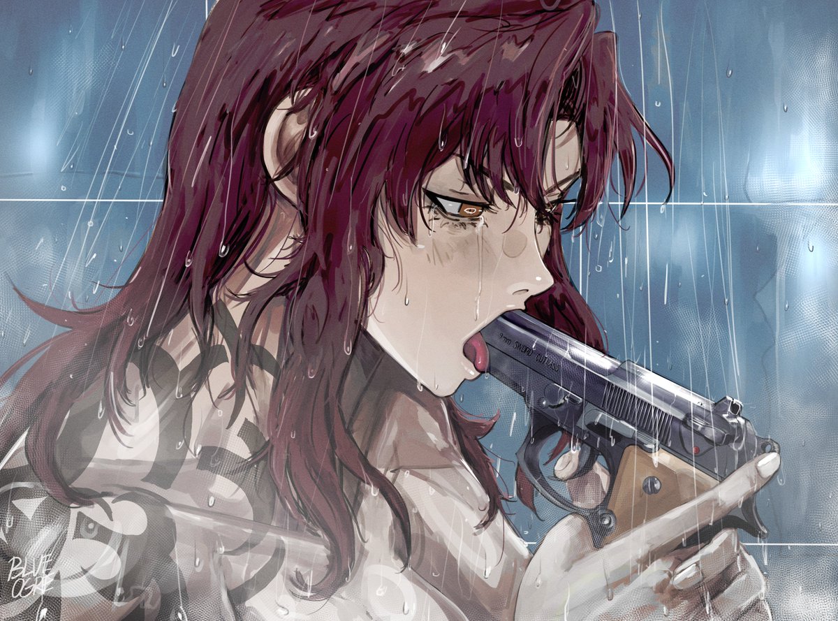 blue_oga's tweet photo. Revy https://t.co/K24L65npkS