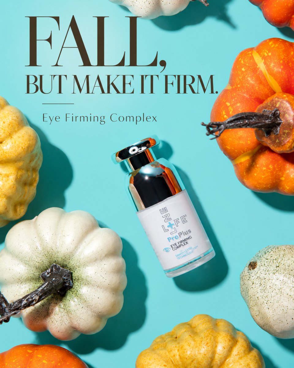 LifelineSkin's tweet photo. Fall may be all about layers, but your eye routine doesn’t need to be complicated.

🍂 Fine lines? We have plans for those.

#LifelineSkinCare #EyeFirmingComplex #FallSkincare #PeptideSkincare #StemCellSkincare #EyeCare #SkinLongevity https://t.co/f2OygeAGxO