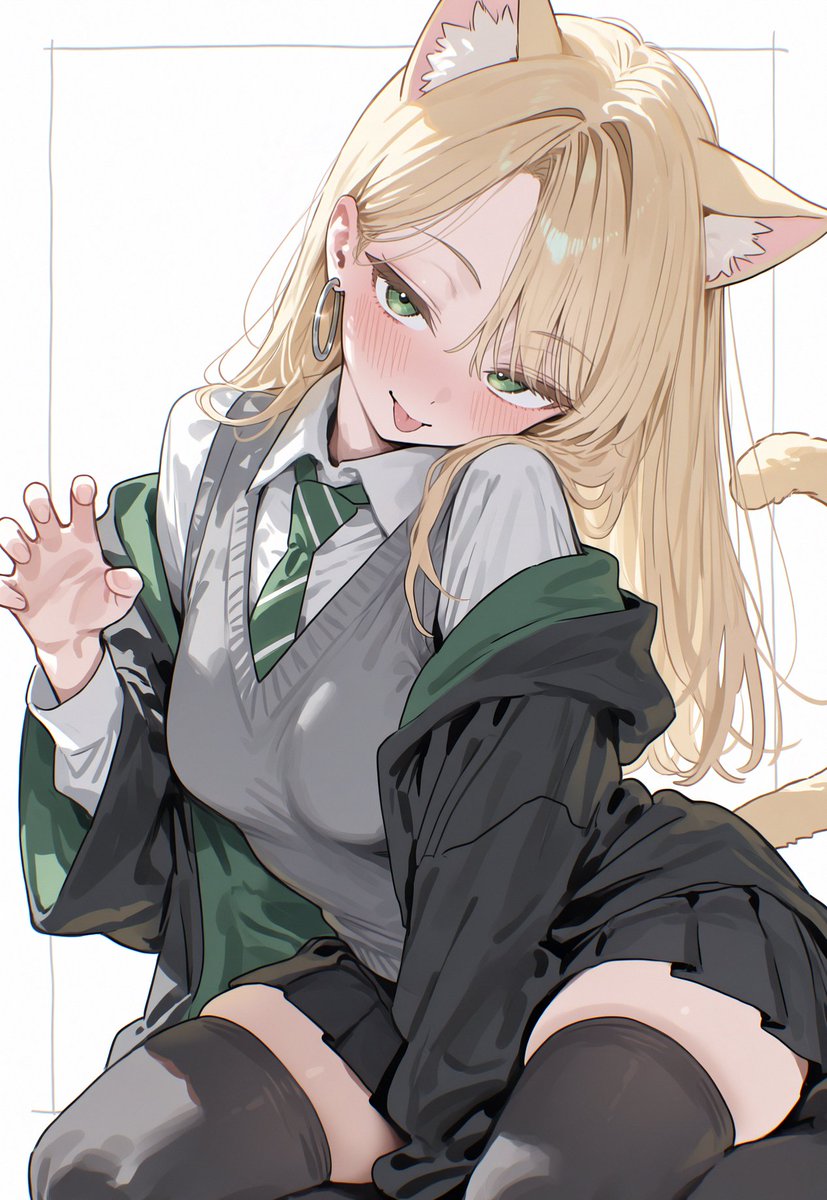tsugu_gumi's tweet photo. malfoy / 猫耳マルフォイちゃん https://t.co/I0sHRwKk4q