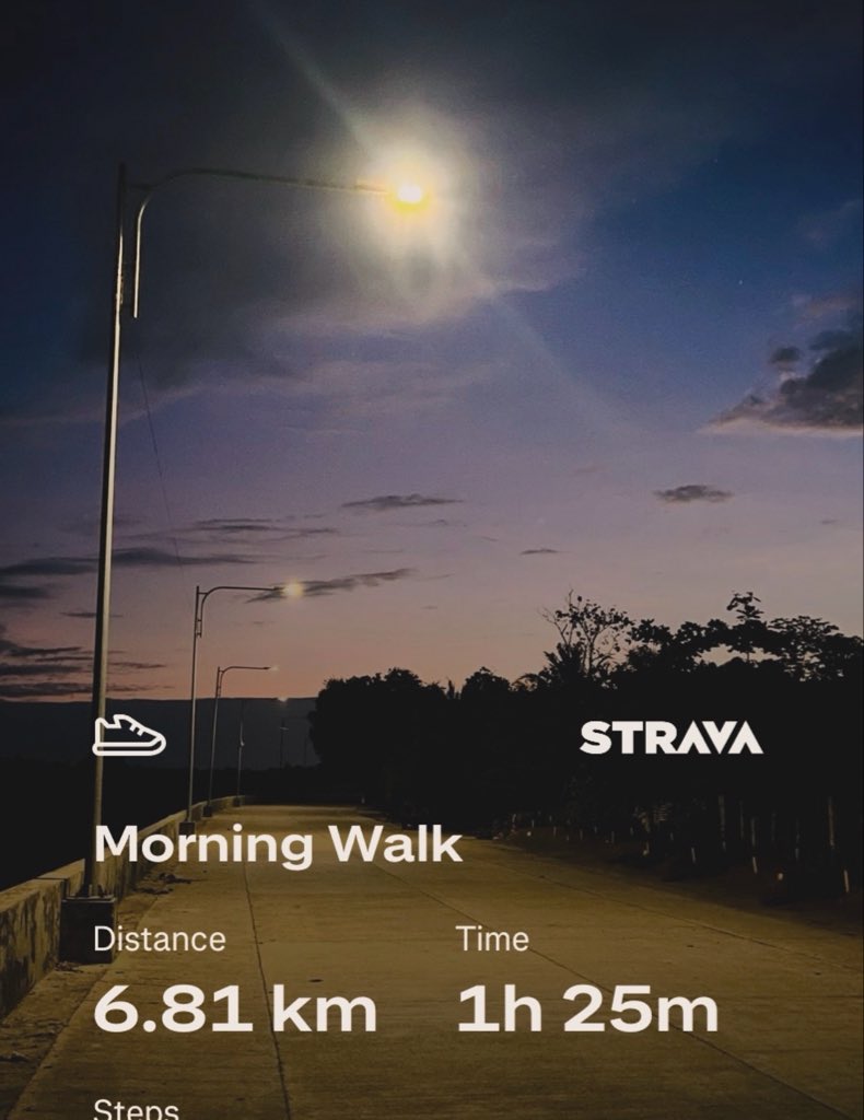 HeyitsLenn's tweet photo. Morning jog done and it went really well! 🏃‍♂️🌤️

Starting the day with some movement, fresh air, and good energy. Feeling fresh and ready for the day ahead. 💪

How did your morning start, Lenn fam? https://t.co/qhf2Co0l6X