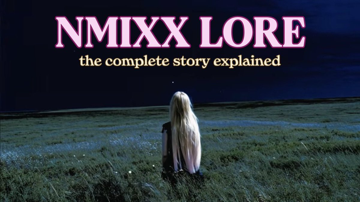 ohhaewonderful's tweet photo. 🚨ATTENTION NSWER🚨

My 50 minute long nmixx lore video is OUT NOW! 

It gives a full overview and walkthrough of nmixx’s lore from debut through Heavy Serenade. If you’ve ever wanted to know more about nmixx lore, this is the perfect place for you! 

🔗: https://t.co/XYNdF2k34R https://t.co/s5IXnTaU7M