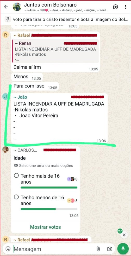 juliacasamasso's tweet photo. Recebemos relatos de uma possível articulação para incendiar a UFF. Imediatamente eu e @ClariceChacon  denunciamos ao MP e pedimos providências urgentes. Após o ocorrido na UFPE, toda ameaça deve ser apurada. Estudantes têm direito à manifestação. Estamos ao lado deles! https://t.co/xr082b2Svy