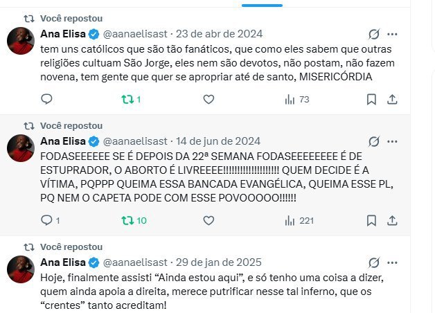 AdelsonPKR's tweet photo. @aanaelisast muita fake então né? tem que denuciar essas fakes contra você. https://t.co/6L7nvJpmgs