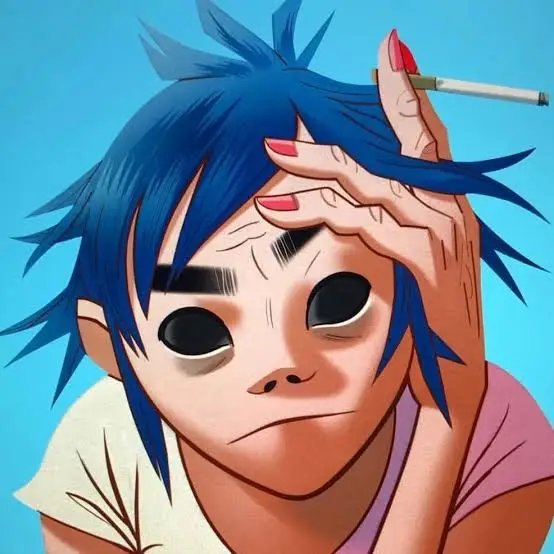 DarioCiber's tweet photo. @Dezulovian_V Los ojos del cuerpo de Mis me recuerda a  2D de Gorillaz https://t.co/6Ymrscuech
