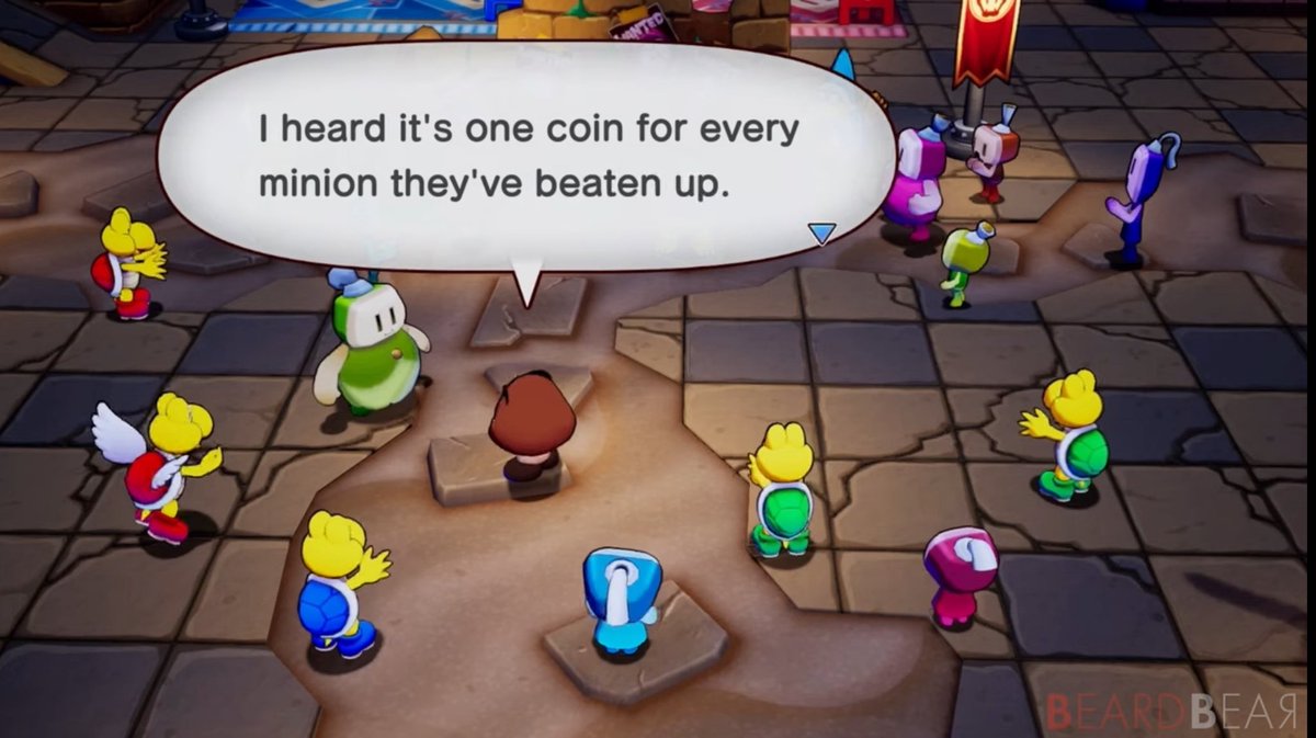 HafizPikmin's tweet photo. Something interesting I don’t see people bring up about brothership is the fact that it’s the first Mario game to give Mario a canonically kill count https://t.co/pfBopHrsIB