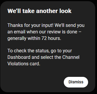 KirscheVerstahl's tweet photo. Hey @YouTube @TeamYouTube I am seemingly under a mass reporting brigade and my videos keep getting age restricted, the appeal works, then they get restricted again
Currently you have my WHOLE CHANNEL restricted and there isn't even a violations card in my dashboard
Fix this, it's unacceptable