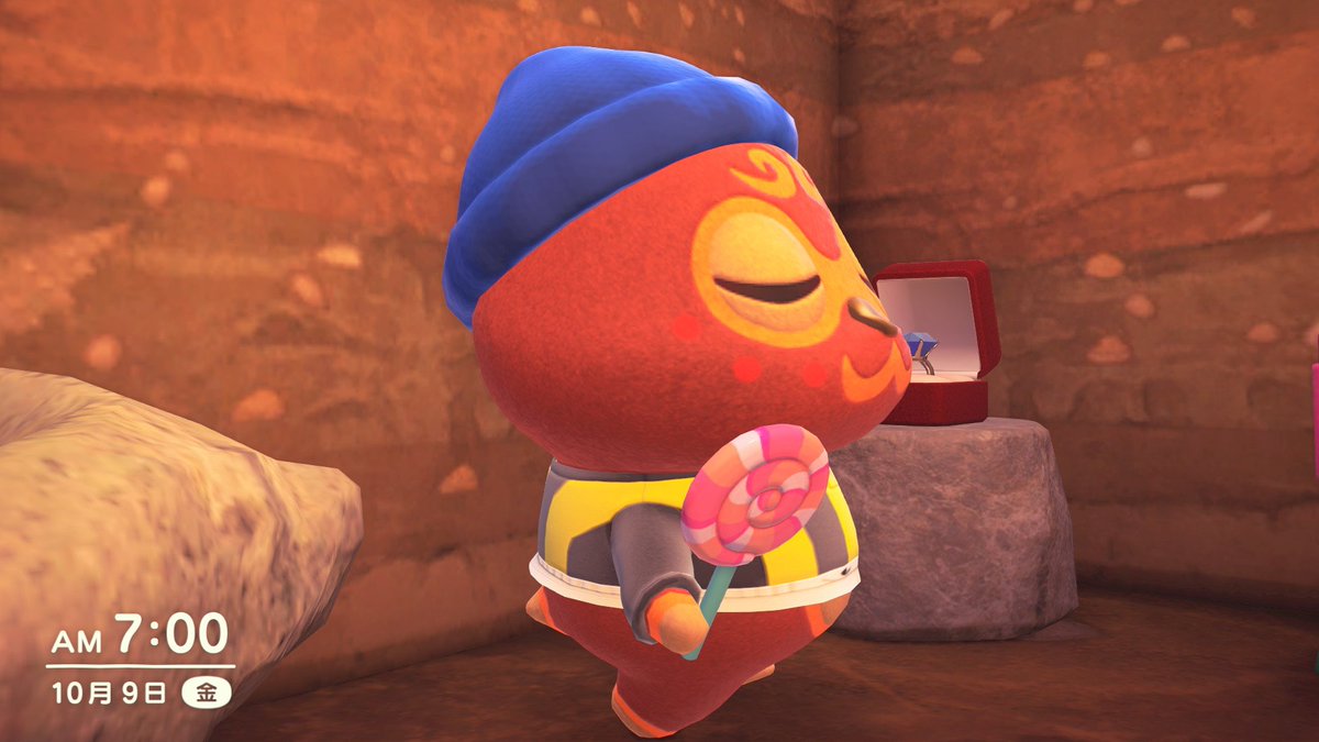 yudeegg_katame's tweet photo. おはようのどぐろうちゃん
#どぐろう #Clay #Boliche #NintendoSwith2 #どうぶつの森 #AnimalCrossing #ACNH https://t.co/ljVD57RQUr