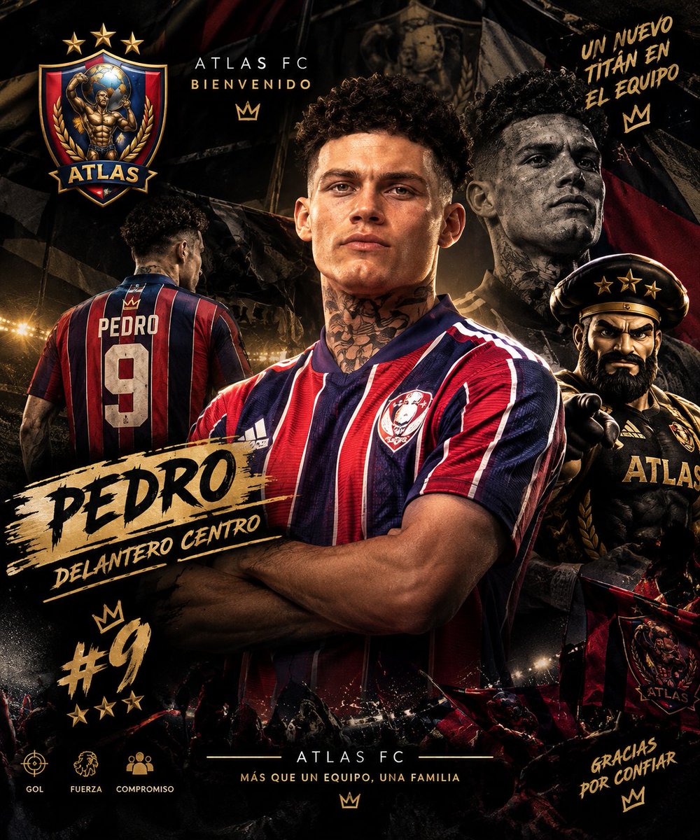 atlasfc_eSports's tweet photo. Pedro Llega a Atlas FC para aportar eficacia arriba. https://t.co/mMuuuEultI