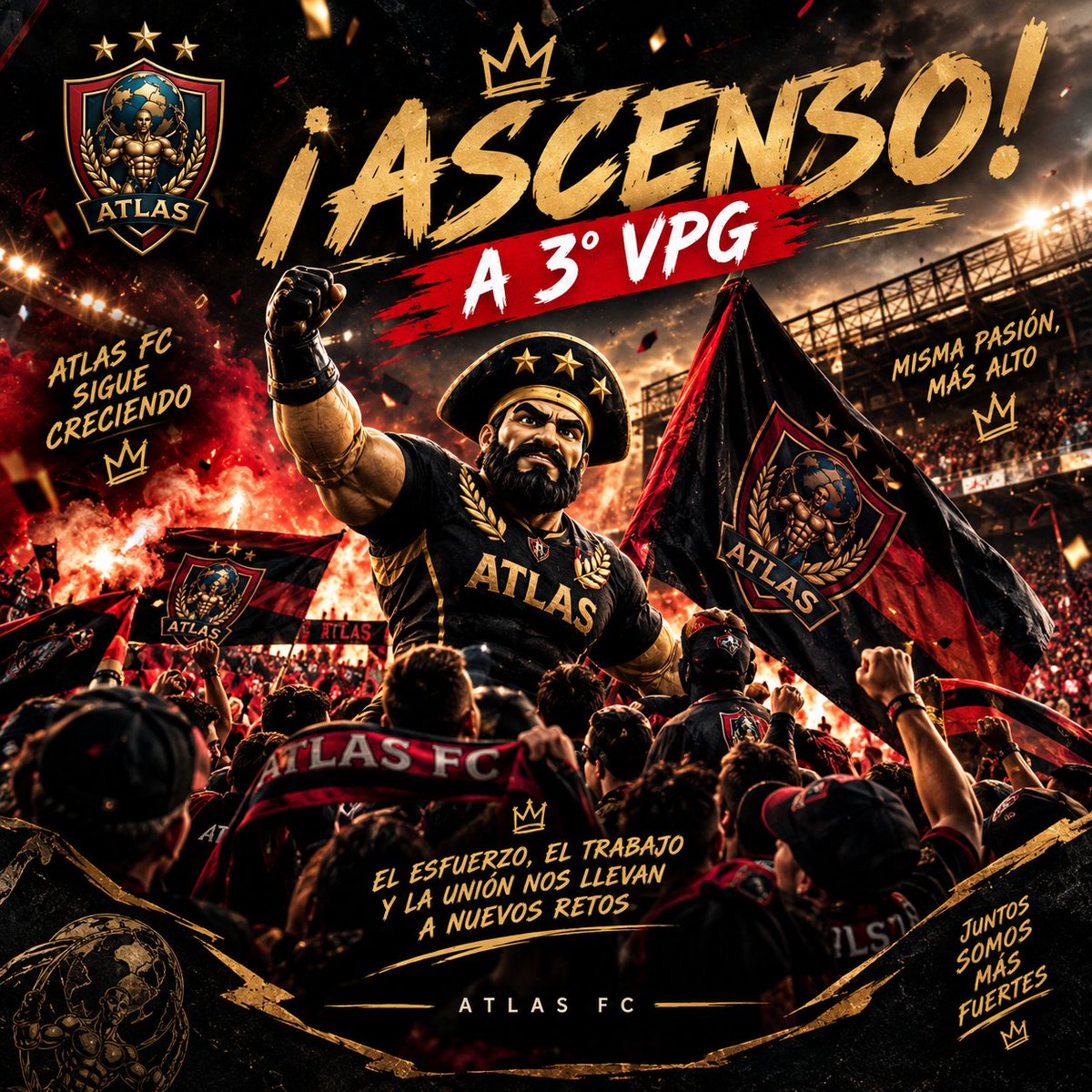 atlasfc_eSports's tweet photo. No podíamos aguantarnos las ganas... Somos de 3 @VPG_Spain https://t.co/IIVVnnDwYY