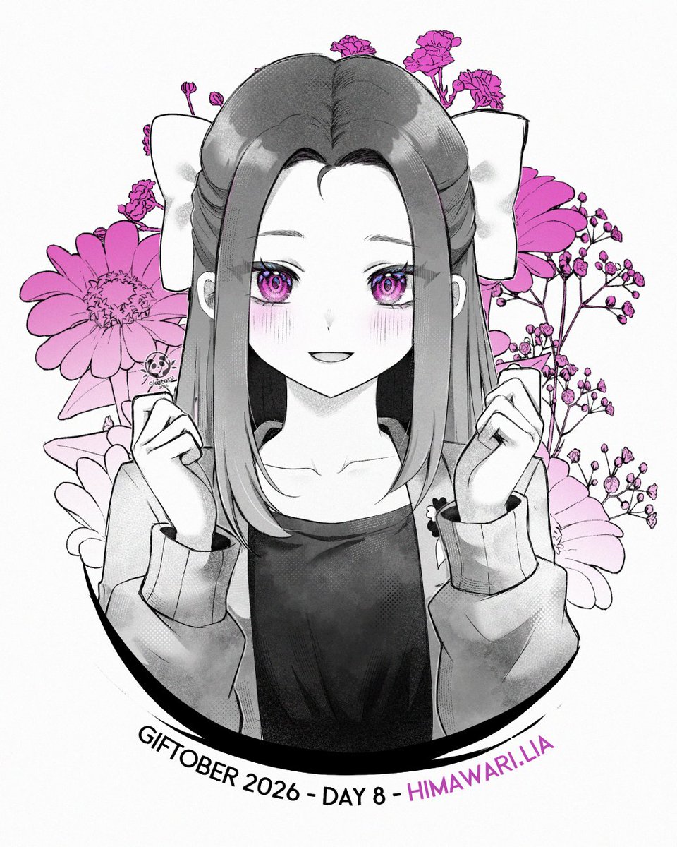 okotoru_'s tweet photo. Giftober Day 8 @HimawariLia 💜 https://t.co/301rBfBGNz