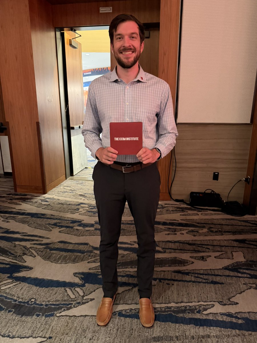ULColeman's tweet photo. Congratulations to Jeb Womack on earning his @ccim designation! 🎉 Jeb passed his final exam and was pinned as a Certified Commercial Investment Member, one of the most respected credentials in commercial real estate. We’re proud to have him on our team! #CCIM #ULColeman https://t.co/uQqS8Saoeq