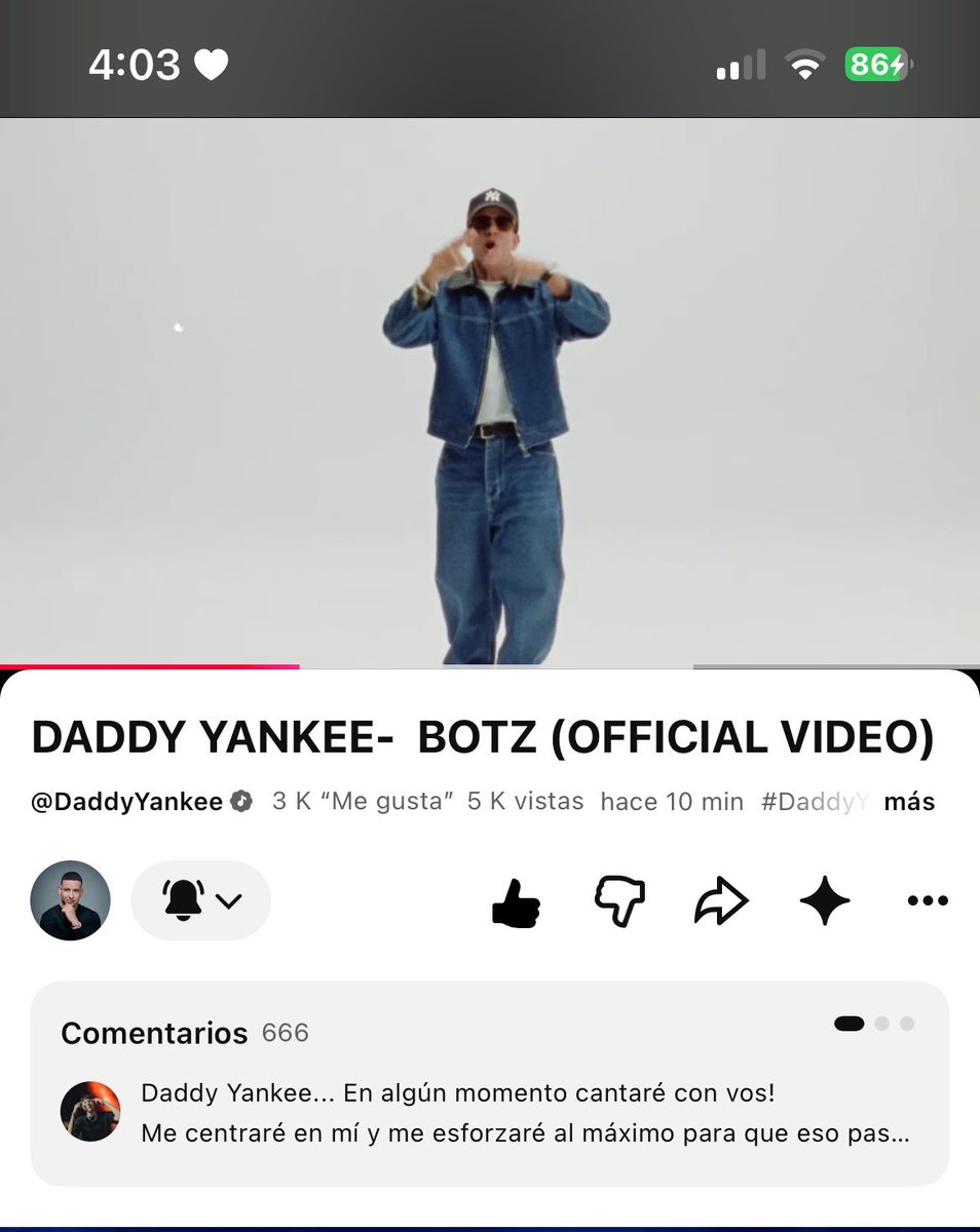 Soypatt1's tweet photo. @daddy_yankee Tq jefe 💖✨ @daddy_yankee https://t.co/zgJm58tqkl