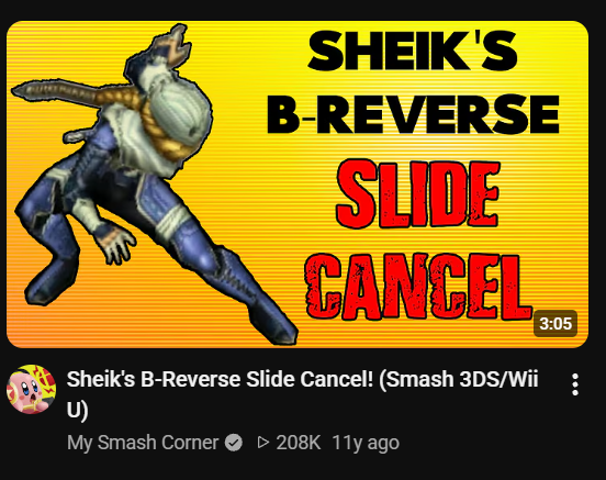 CatalystNB's tweet photo. No idea why this was in my recommended now of all times but seeing "11y ago" under a Smash 4 tech video makes me want to throw up (also god I miss prime MSC) https://t.co/34wGTg80wv