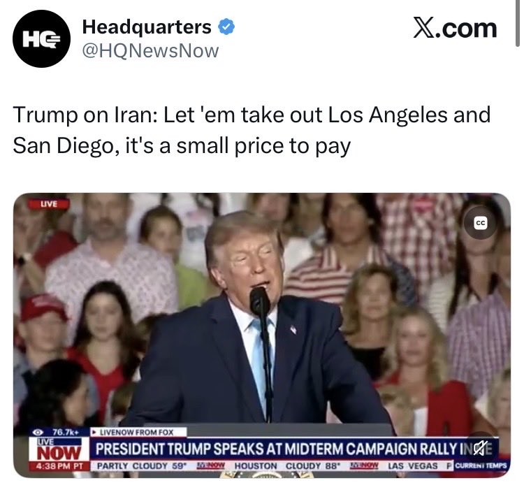 Marywhtq's tweet photo. @WhiteHouse Doing a fine job. https://t.co/3DfubuZrGt