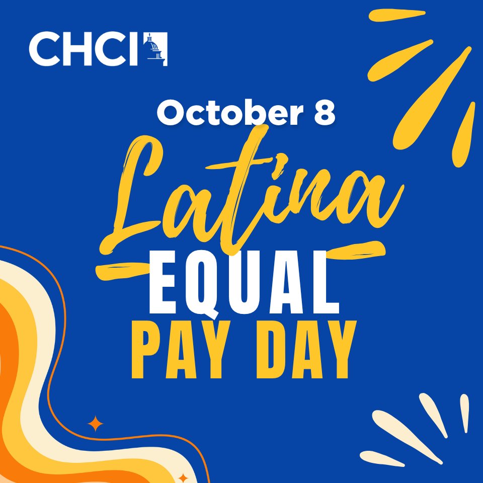 CHCI's tweet photo. Latinas are still paid just 53¢ for every $1 earned by white, non-Hispanic men. Learn more at https://t.co/u2RlG6crwp. #LatinaEqualPay @mujerxsrising #Trabajadoras https://t.co/duibQfxe7m