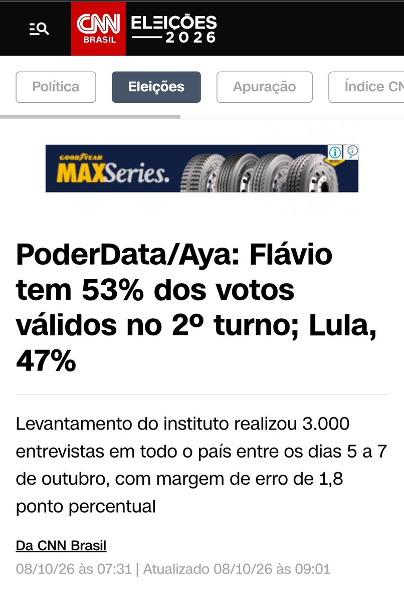 RinlyVA's tweet photo. Flávio vai vencer! Esse é o Brasil que eu quero! Esse é o Brasil que o brasileiro quer! #Eleições2026 #fyp #FlavioBolsonaroparaPresidentedoBrasil2026 https://t.co/eU8oSWFoBw