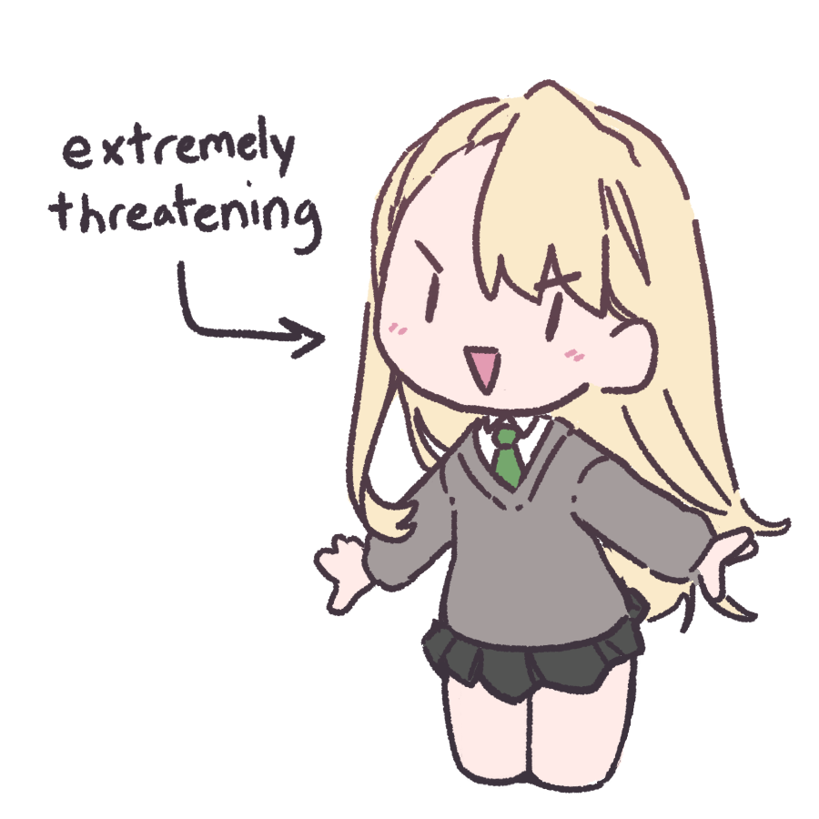WholesomeOrenji's tweet photo. drawing lewd malfoid but it's taking a while so here's a chibi https://t.co/zDN1SuRy6S