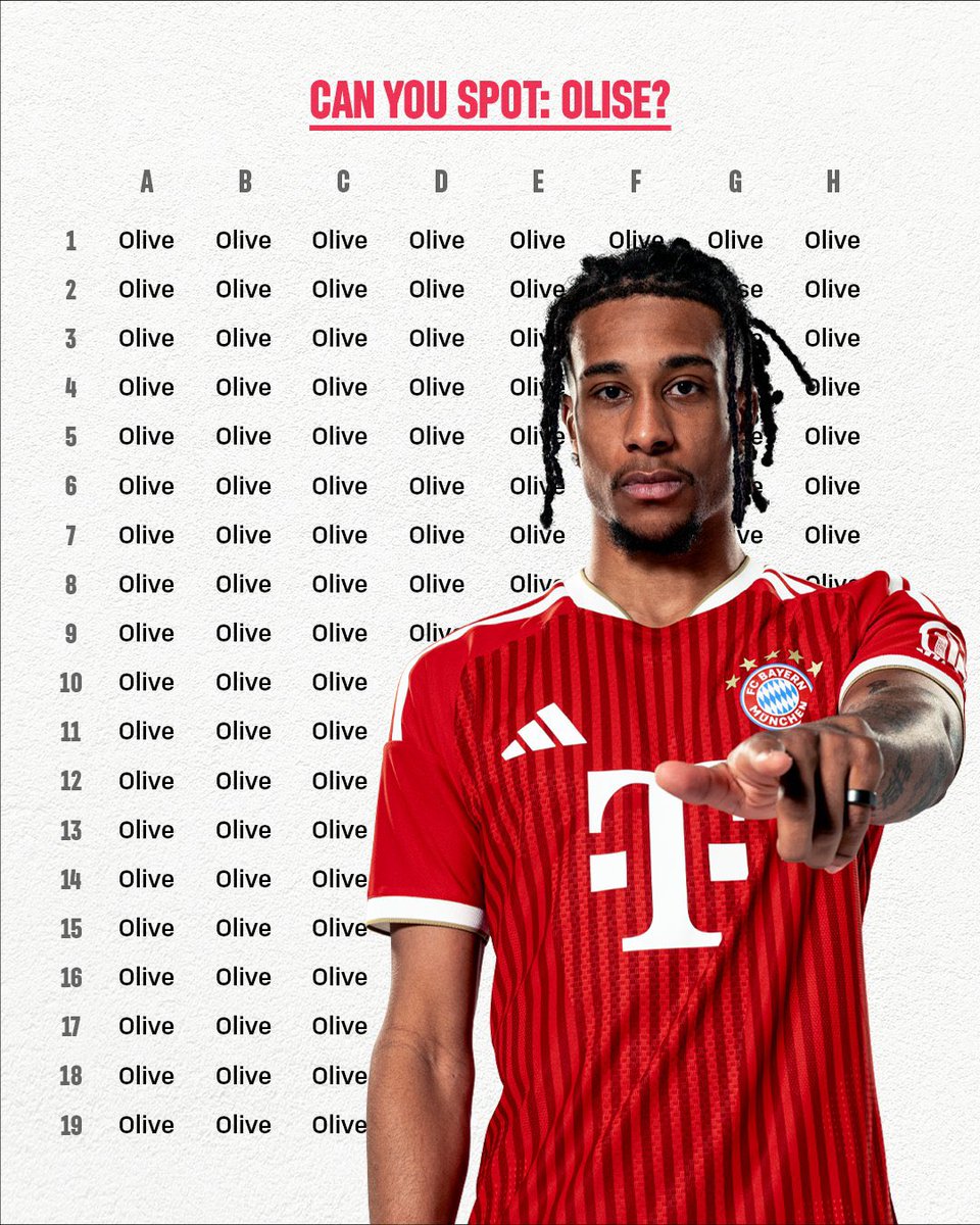 FCBayernEN's tweet photo. How sharp are your eyes 👀 https://t.co/8CSTFPORda