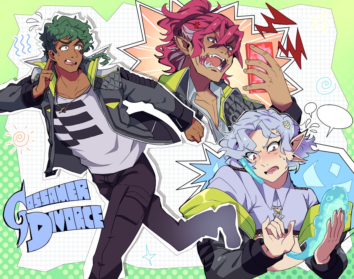 GurepyonArt's tweet photo. Heyaaaa~ please check out Episode 1 of GOSSAMER DIVORCE on steam!! 🫵🔥it's out now!! https://t.co/qPd4dDWpkj