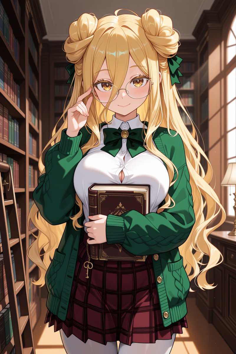 fdrprtkv's tweet photo. Good day, everyone! Mukuro turned a cozy library into her own runway, and honestly, who could read with her around? Four looks, one question: how is she this pretty? 📚✨
#AIart #DateALive #MukuroHoshimiya #デート・ア・ライブ #星宮六喰 #AIイラスト https://t.co/JIxrdrp247