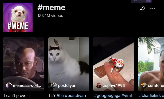 NietzscheanCZ's tweet photo. we can finally run the face of #memes on tiktok? https://t.co/xQIqvt0pP4
