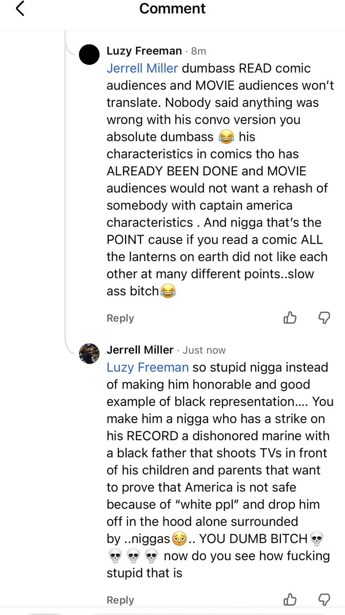 AstroBlue1's tweet photo. @khaliltooshort Boy the ways they will defend this damn show 💀💀 https://t.co/G3n2qxjuwZ
