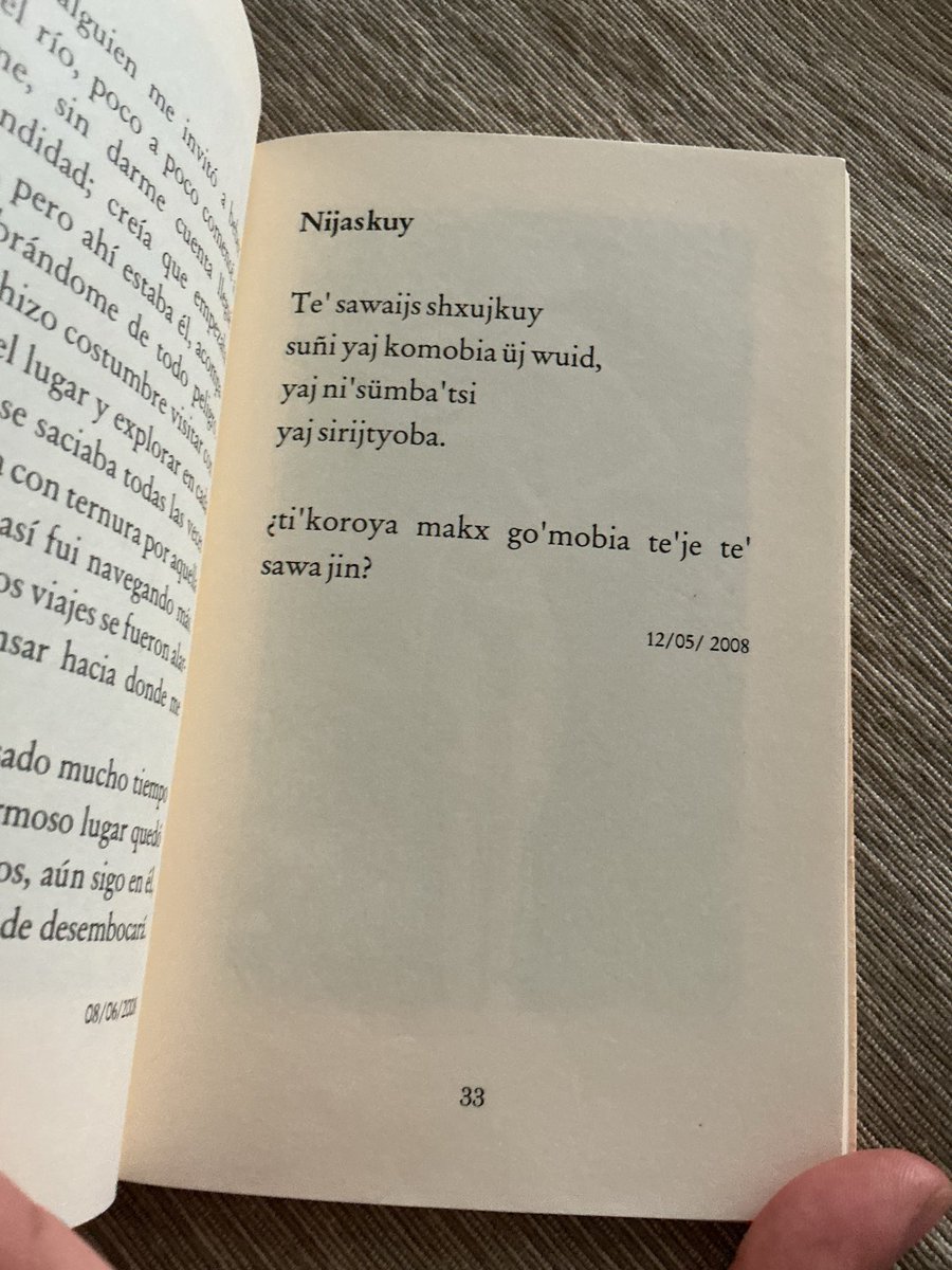 mamasoytanito's tweet photo. “caricias”, de la poeta zoque Elvira de Imelda Gómez Díaz https://t.co/3EHXzq3CuG