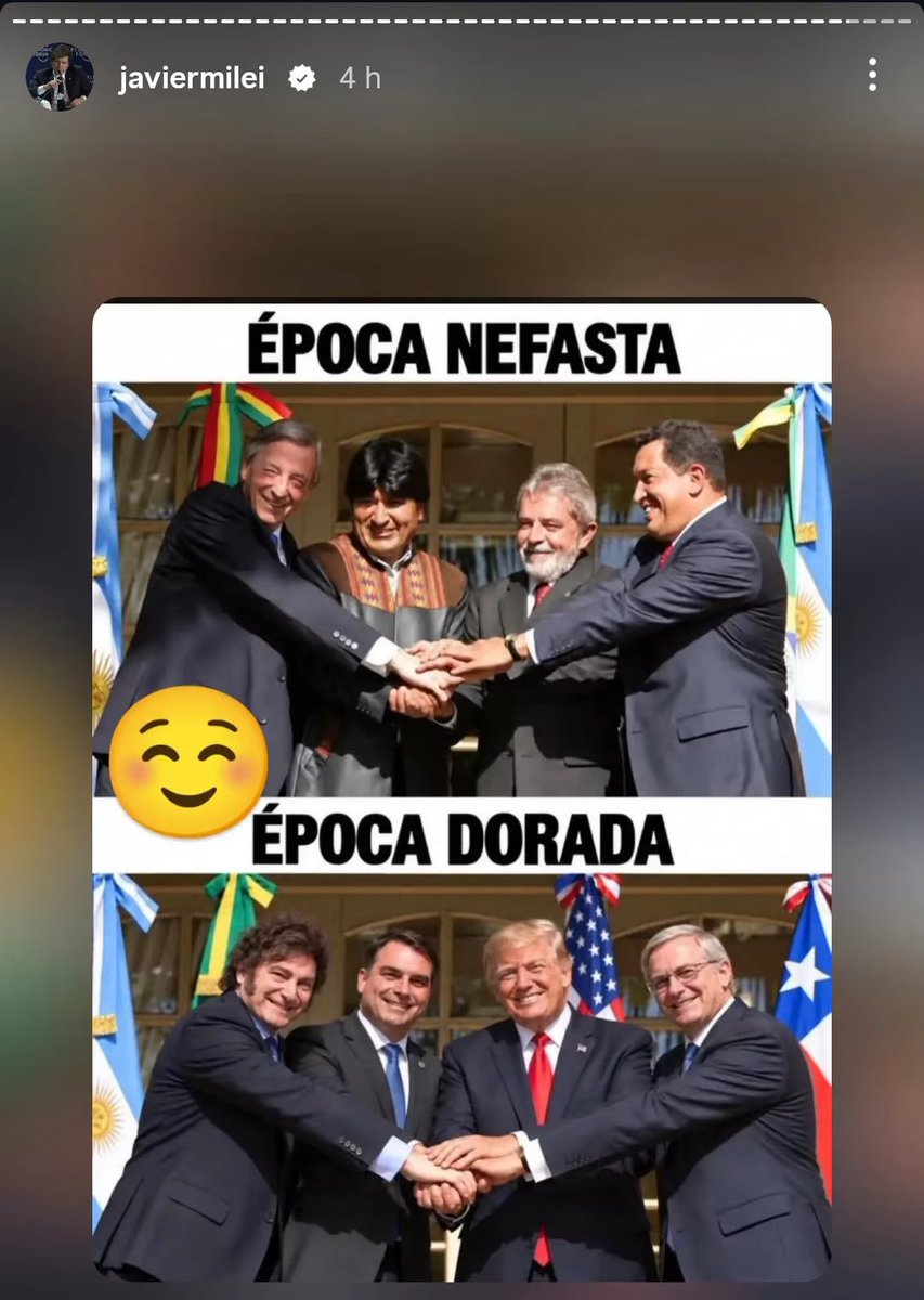 MConurbasic's tweet photo. NOS GOBIERNA UN PELOTUDO https://t.co/d8iVAdtTSI