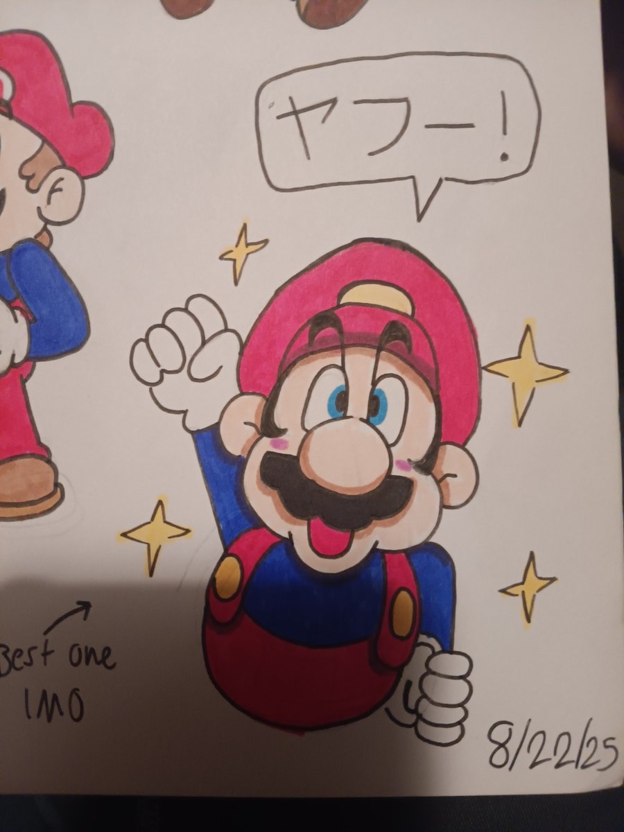 Nam3Normal's tweet photo. Mario (redraw of old art)
#Mario #SuperMario https://t.co/FXqNLv51IE