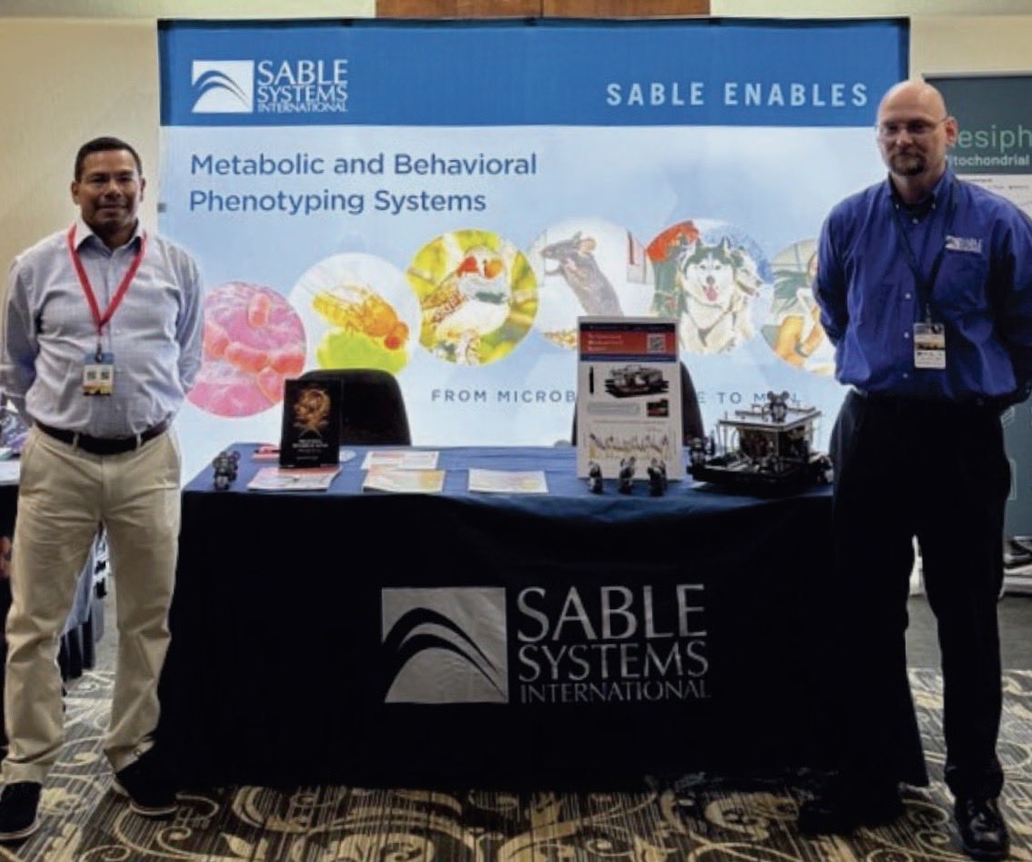 SableSysInt's tweet photo. We are here in Montreal, Canada and proud to be a partner of #ABC2026! If you're here, stop by the booth and chat with Cruz and Thomas.  #Metabolism #Physiology #Adipose #Obesity #Thermogenesis #Respirometry #IndirectCalorimetry #AdiposeBiology https://t.co/0dJcvb64hX