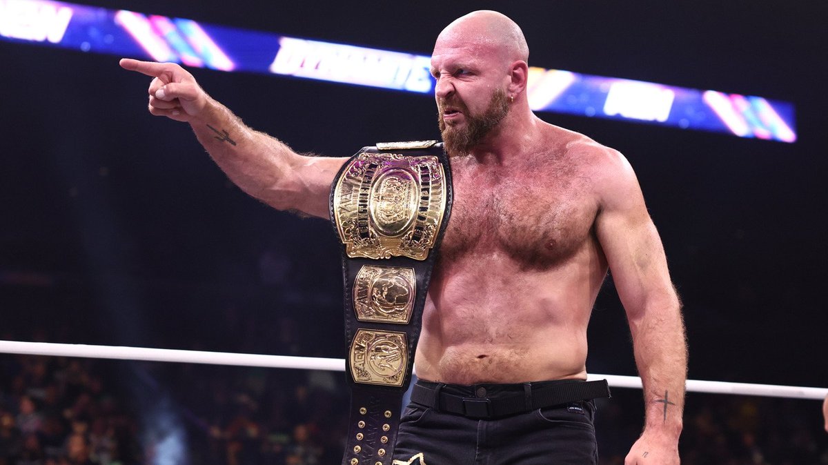 Noahgilberto19's tweet photo. Top 10 wrestlers with most matches in AEW in 2026.

1. Jon Moxley (54)
2. Orange Cassidy (43)
3. Kevin Knight (42)
4. Speedball Mike Bailey (37)
5. Daniel Garcia (36)
6. Mark Davis (35)
7. Megan Bayne (34)
8. Andrade (33)
9. Claudio Castagnoli (32)
10. Darby Allin (32) 
Young Bucks and Wheeler Yuta also with 32