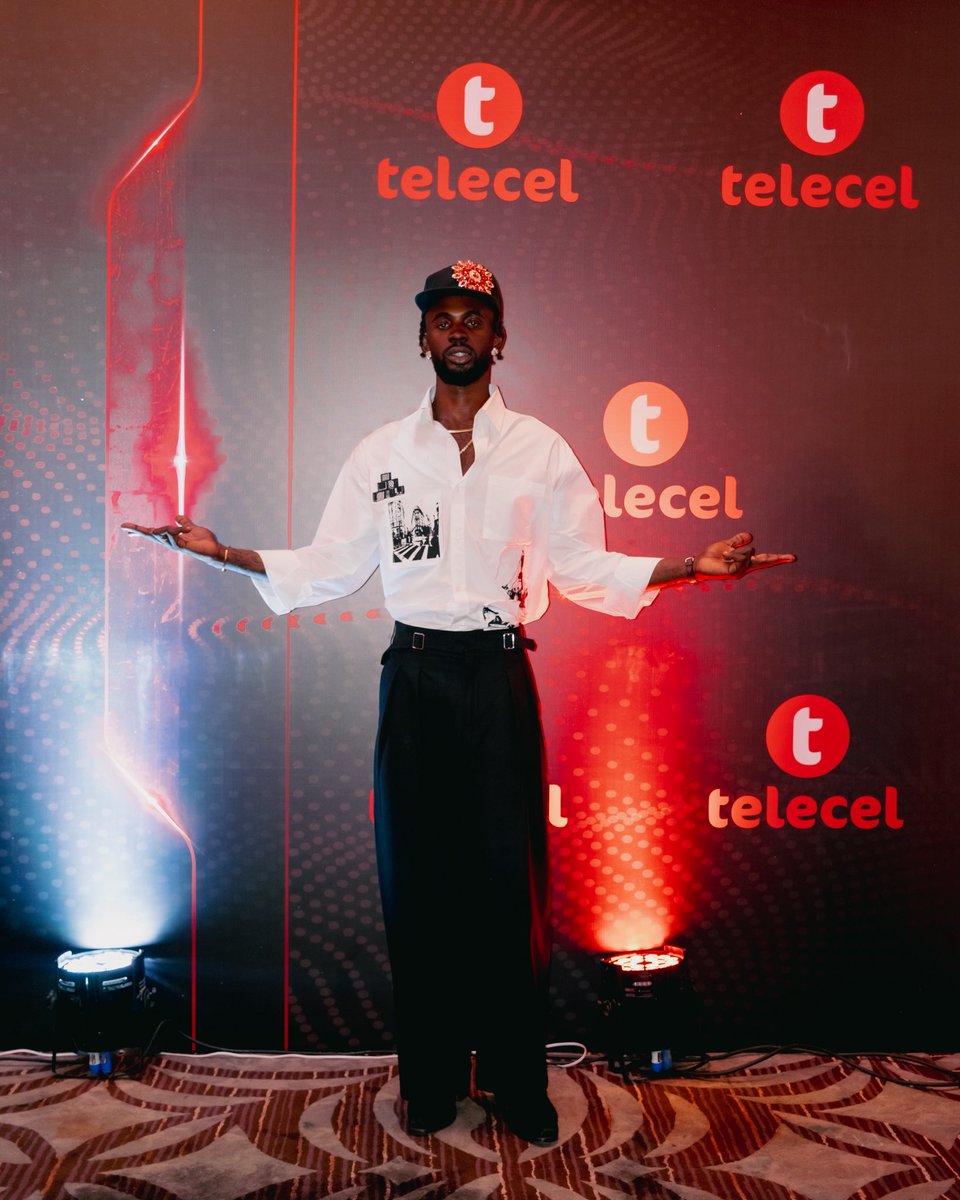 blacksherif_'s tweet photo. A night of pure bliss and an exciting new partnership. I’m happy to join the @TelecelGhana family. Hop on the  TelecelCash wave and get ready for the most exciting surprises. https://t.co/2IJNna5SFV