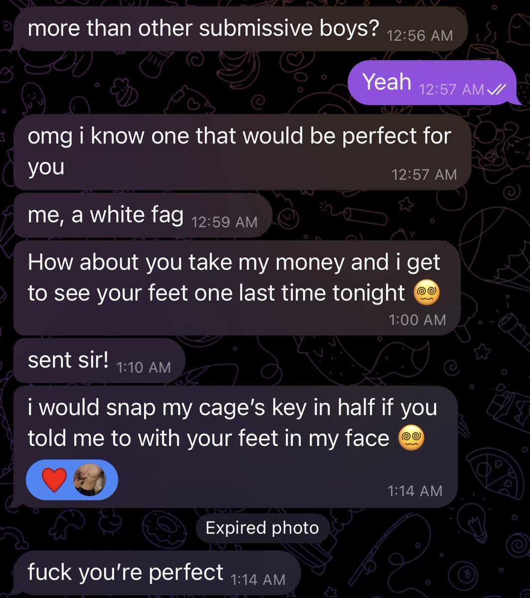 AsianMasterRjs's tweet photo. Locktober fags are so fucking desperate. 😈🥰#malefindom #locktober https://t.co/RH6DfN8Npt