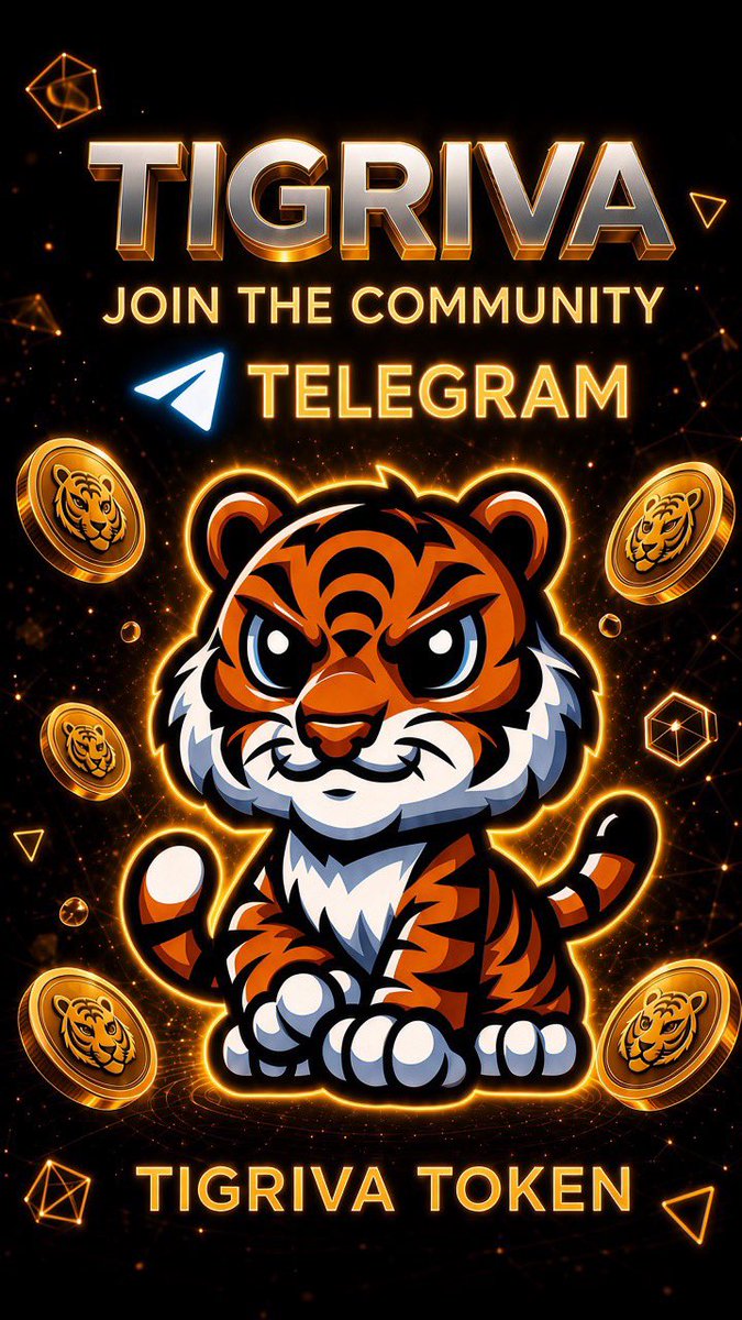 TIGRIVAcoin's tweet photo. JOIN NOW - https://t.co/k5ajnFWH0a
#tigriva https://t.co/ZbRwx9utZ0
