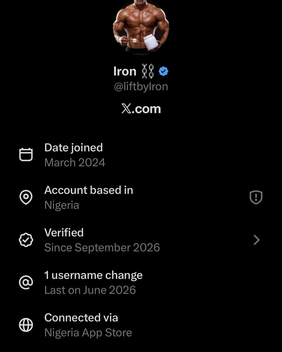FitFlMan's tweet photo. @zachary135791 You aren’t going to believe this… but BOTH are Nigerian slop accounts. https://t.co/tEKllB6R7k