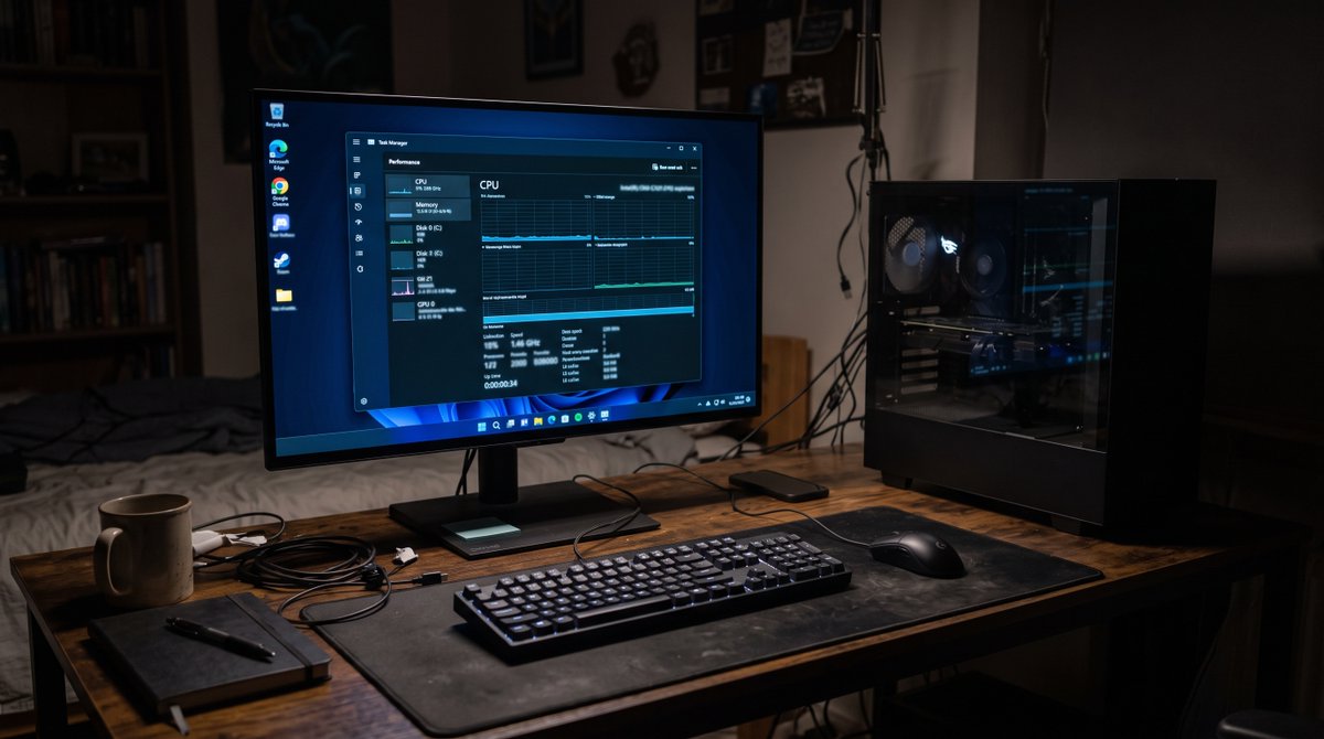 one_digital's tweet photo. Un usuario logra que Windows 11 consuma solo 16 por ciento de RAM con 16GB

https://t.co/vCzoo5H9di

#one_digital #onedigital #Windows11 #Rufus #Optimización #RAM #26H2 https://t.co/Ebt3mtEfgZ
