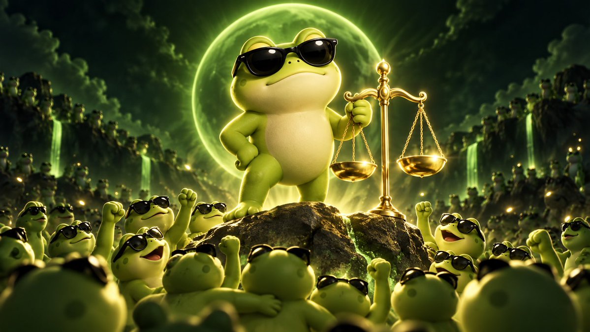 JusticeForFrog's tweet photo. @frogmanhaha , the community is supporting you through $FROGMAN. Will you accept the UsePaid payments being sent to you? 🐸 https://t.co/CvG6q2Flrw