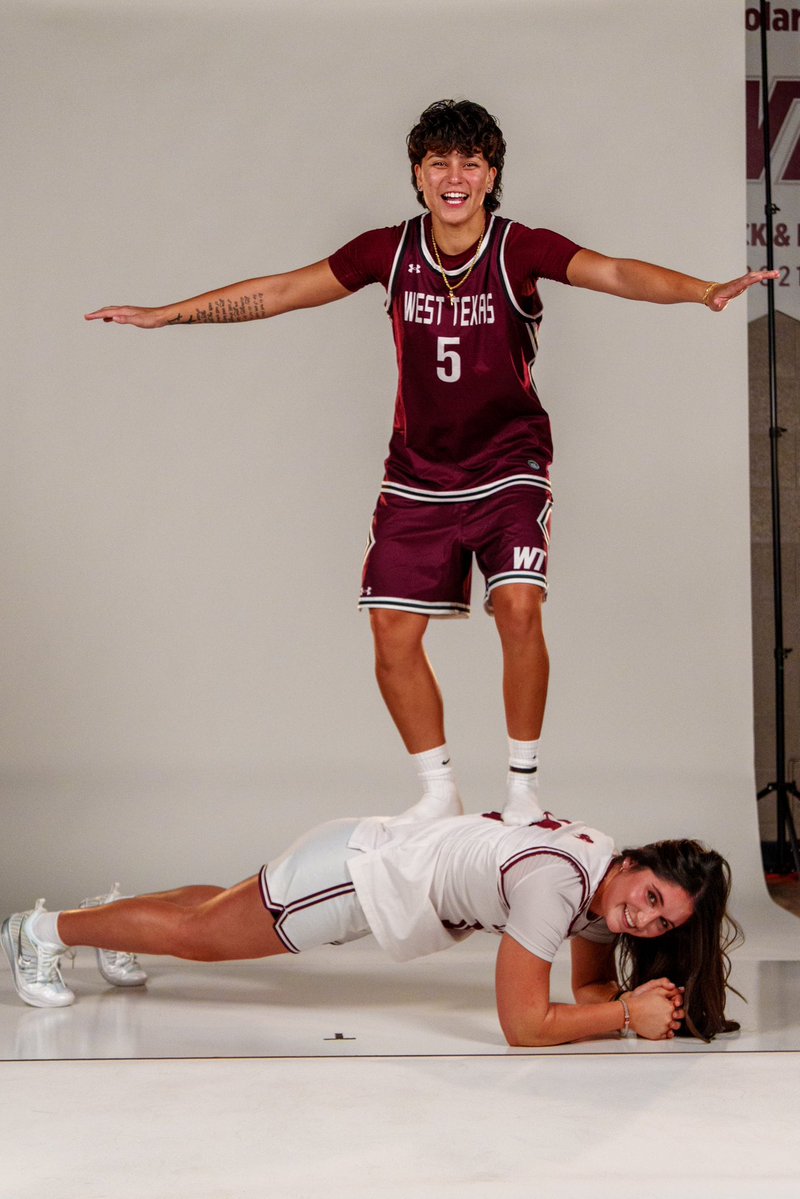 WTAMU_WBB's tweet photo. The vibes were vibing at media day๐คฉ
#BuffNation | #WESTisBEST https://t.co/iceLePgsRT