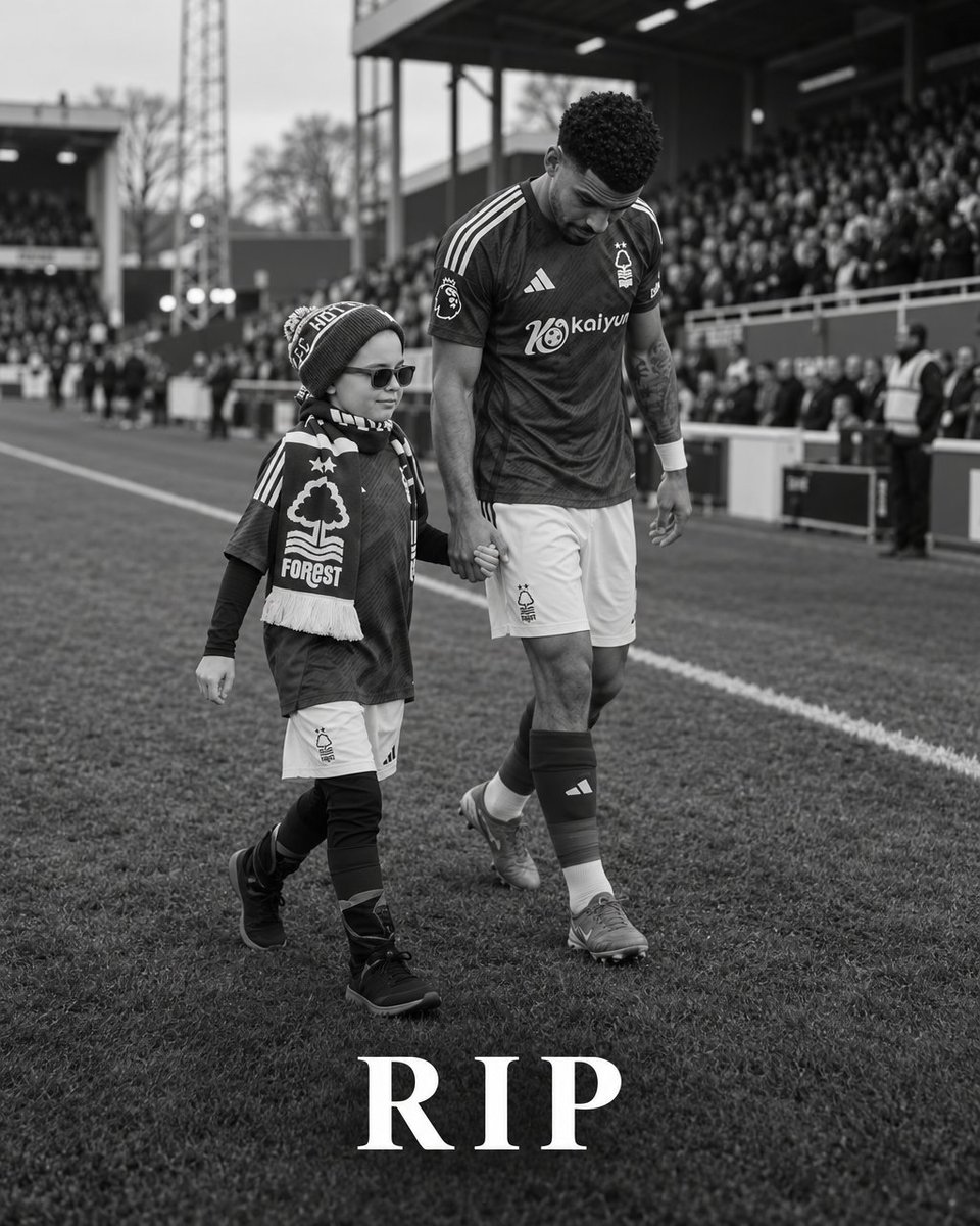 AwayDaysFB's tweet photo. Heartbreaking news: Young Nottingham Forest supporter James Kerry has sadly lost their life after a brave battle with cancer. ❤️

James touched the hearts of football fans around the world through his courage, charity fundraising and special friendship with Morgan Gibbs-White. Even through everything he faced, he continued to inspire so many. A remarkable young boy who will never be forgotten.

Our thoughts are with James’ family, friends and everyone at Nottingham Forest. Rest in peace, James. ❤️🕊️
