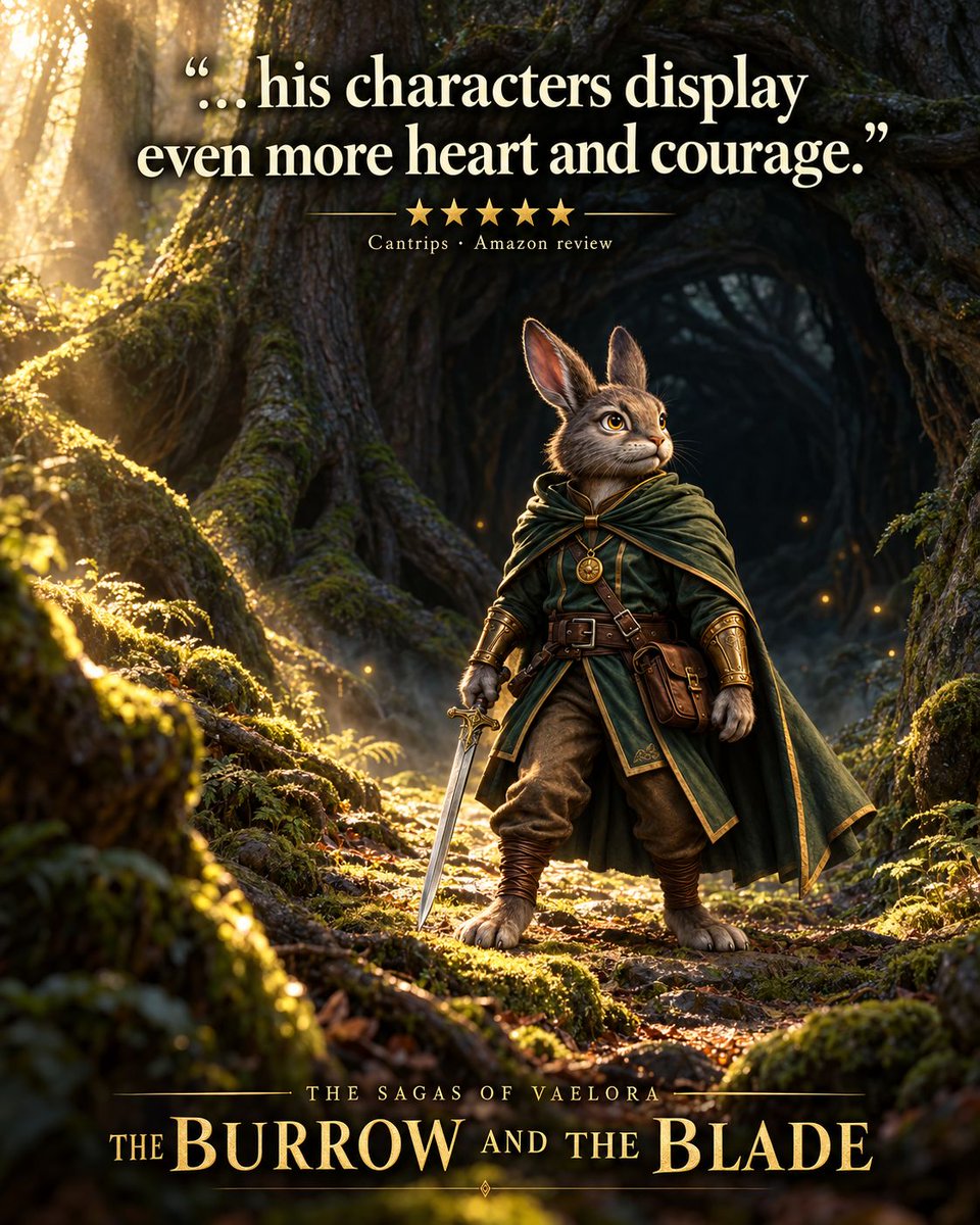 SagasofVaelora's tweet photo. Debut author. 750 pages. Everyone says don't.

A reader took the chance anyway:

⭐⭐⭐⭐⭐ "It's big. I honestly thought that meant it would be bad. It's not. It's awesome."

Honest reviews are the best kind.

#EpicFantasy #FantasyBooks #IndieAuthor #TheSagasOfVaelora https://t.co/CDpyIE6q0E