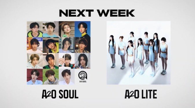 SoshiPopBase's tweet photo. A2O SOUL and A2O LITE, two rookie groups trained by SUNNY will officially make their debut on October 13. https://t.co/u2myOva5HU