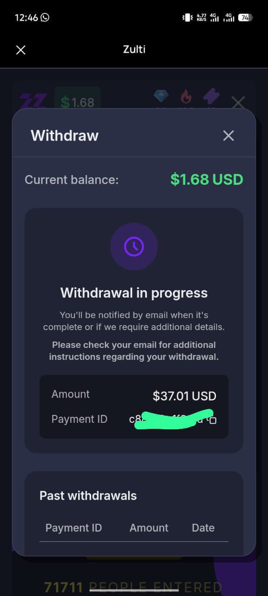 itsasecrethk's tweet photo. @instablog9ja No more doubting.
Zulti paid ✅🔥
My personal withdrawal just landed.
Get to work immediately 
https://t.co/d0LryVltcZ https://t.co/3xOm2N6feM