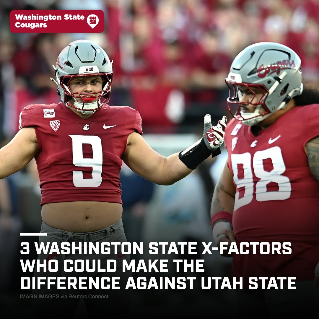 WSUOnSI's tweet photo. The Cougars look to secure their first Pac-12 road victory Friday night against Utah State, with several key contributors poised to play pivotal roles.

https://t.co/KC1yhV6jdc https://t.co/TnEgHAvxli