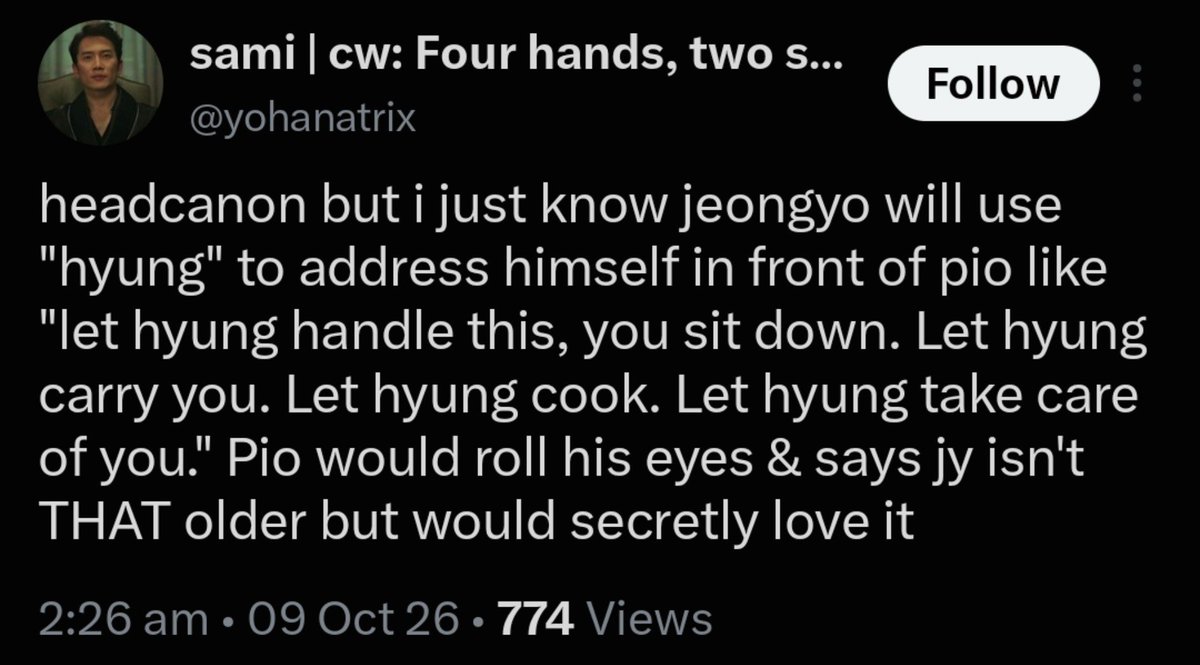 bunniebambie's tweet photo. not to be me but my godddd thats literally irl SYONGSEOK!!!! https://t.co/JqP4ZMKDIJ