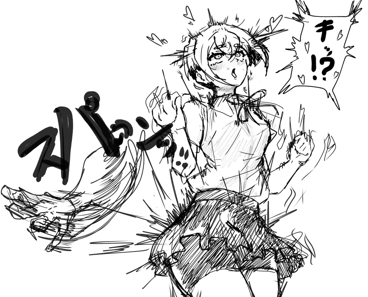 MaRiLu_Illust's tweet photo. 不意打ち https://t.co/JDvsQohlOD