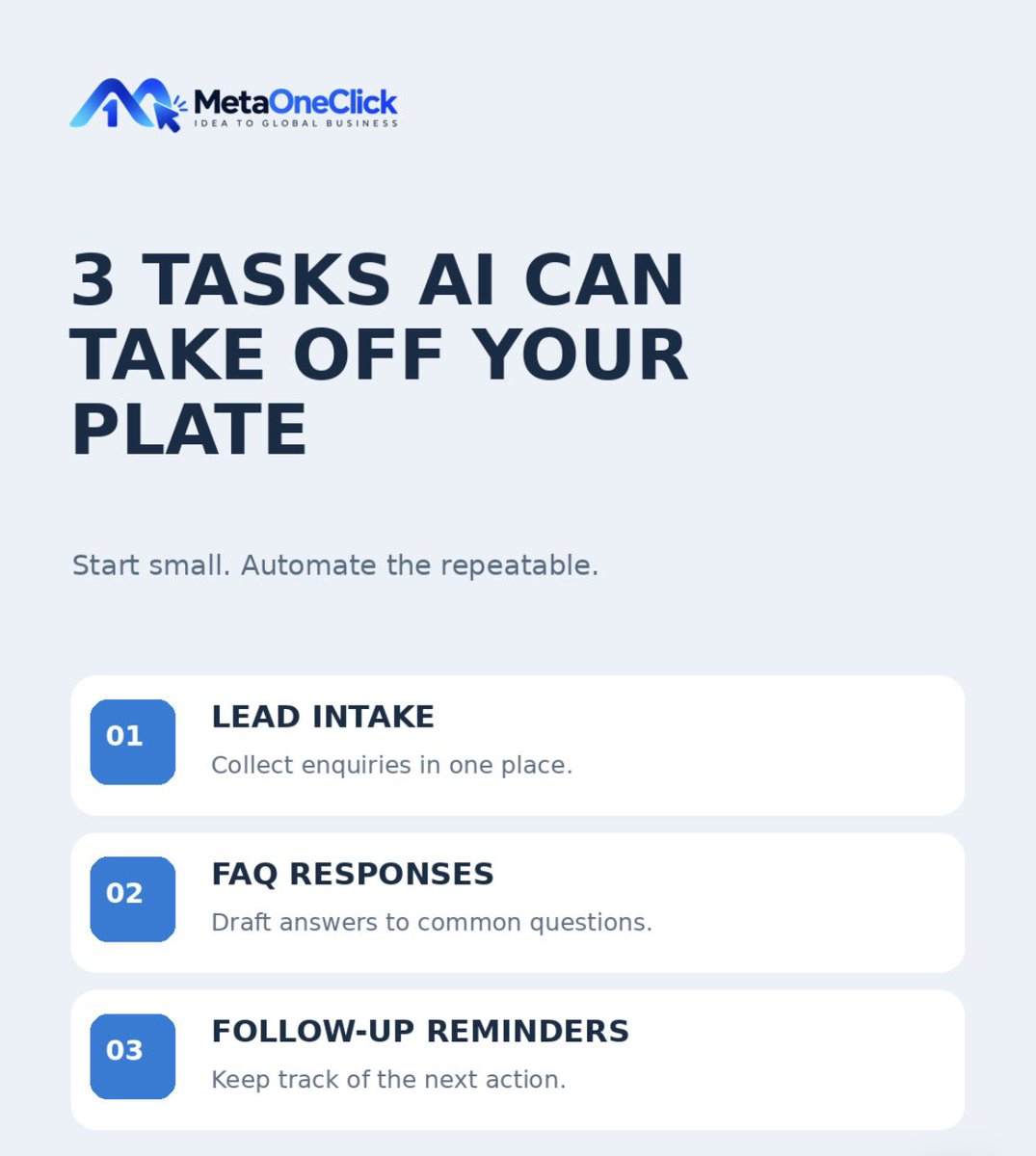 Metaoneclick tweet picture