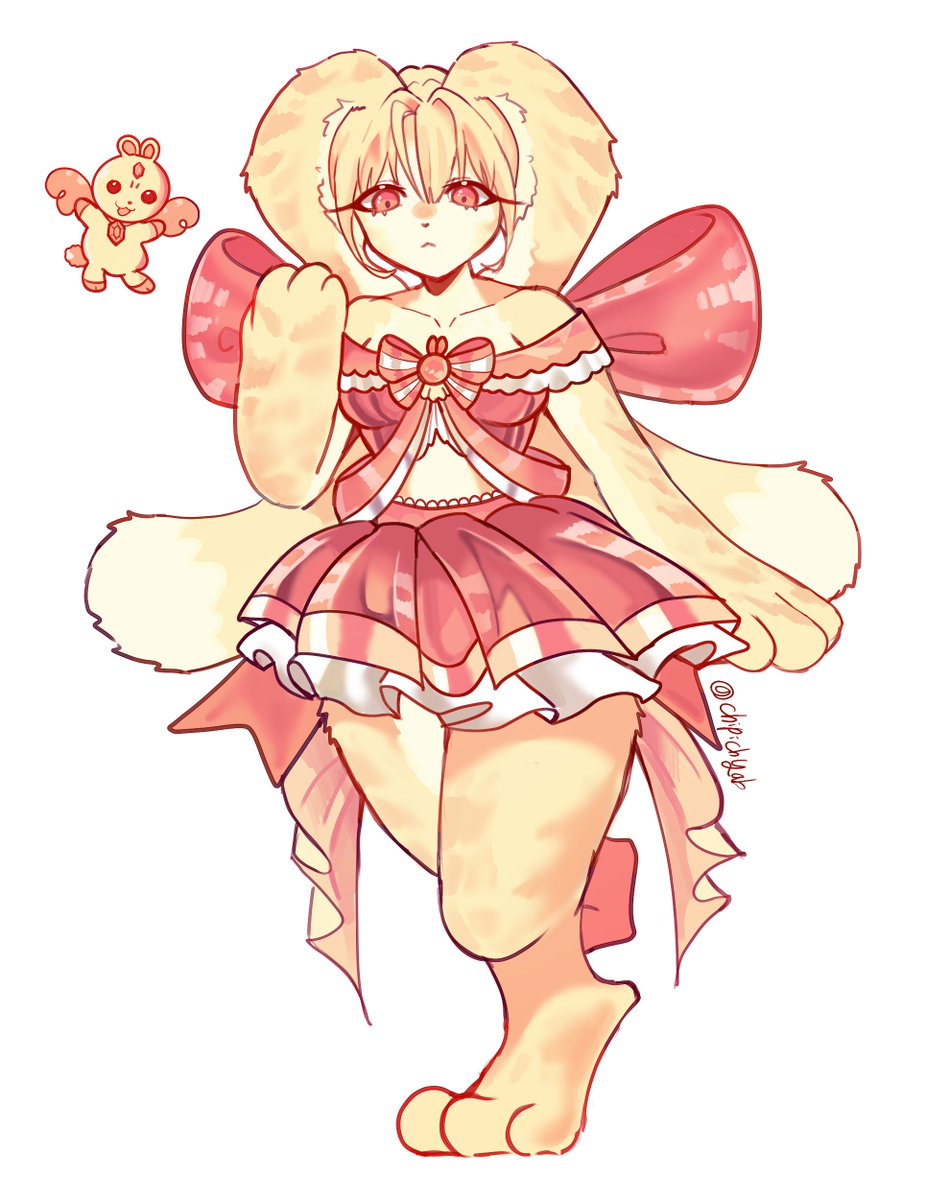 chipichyab's tweet photo. #furry #furryart #OC 

마법토끼🐰🎀
두 버전 다 마음에들어서~✍️✍️ https://t.co/UQgoRbzT10