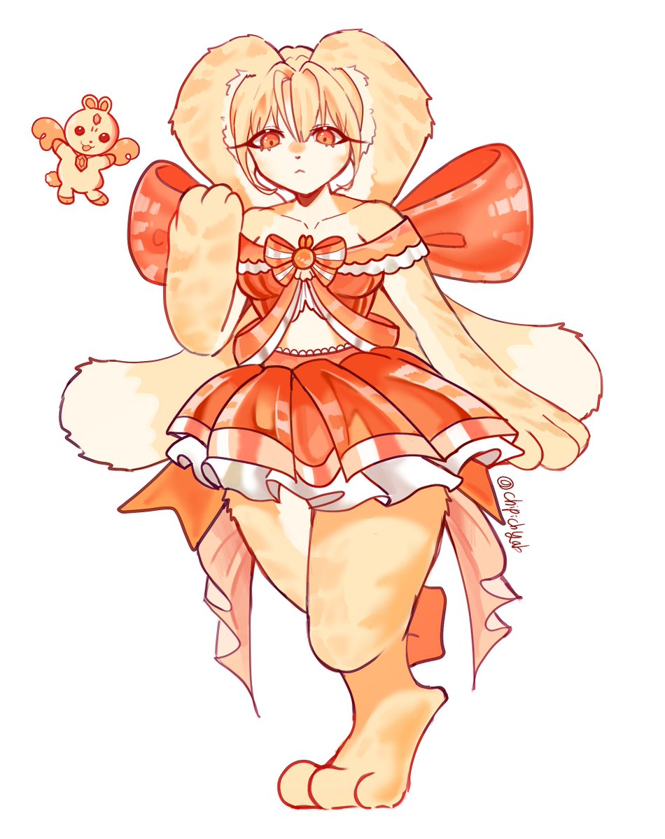 chipichyab's tweet photo. #furry #furryart #OC 

마법토끼🐰🎀
두 버전 다 마음에들어서~✍️✍️ https://t.co/UQgoRbzT10