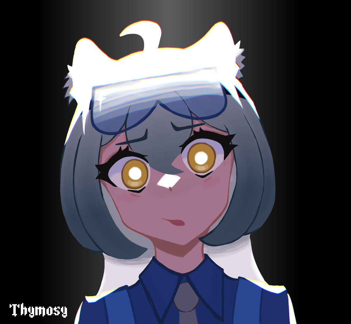 thymosy's tweet photo. drew her for practice a while back, she looks kinda worried for some reason https://t.co/JjyfgN4mis